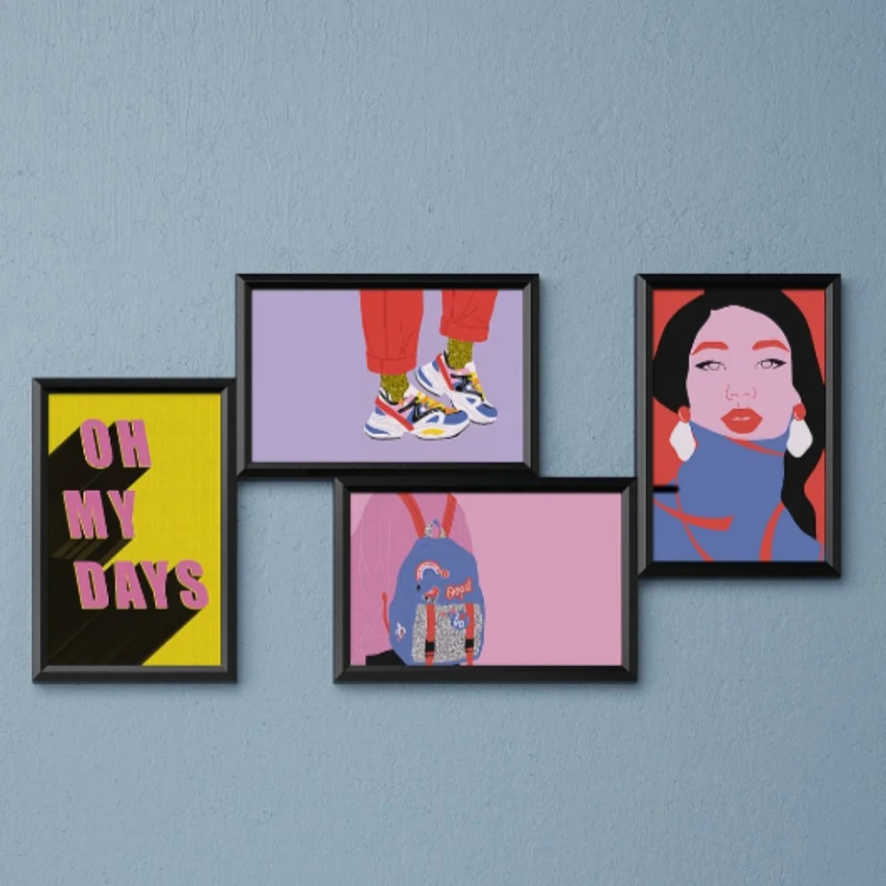 Ikea Yllevad Oh My Days Art Prints Kicks & Fashion